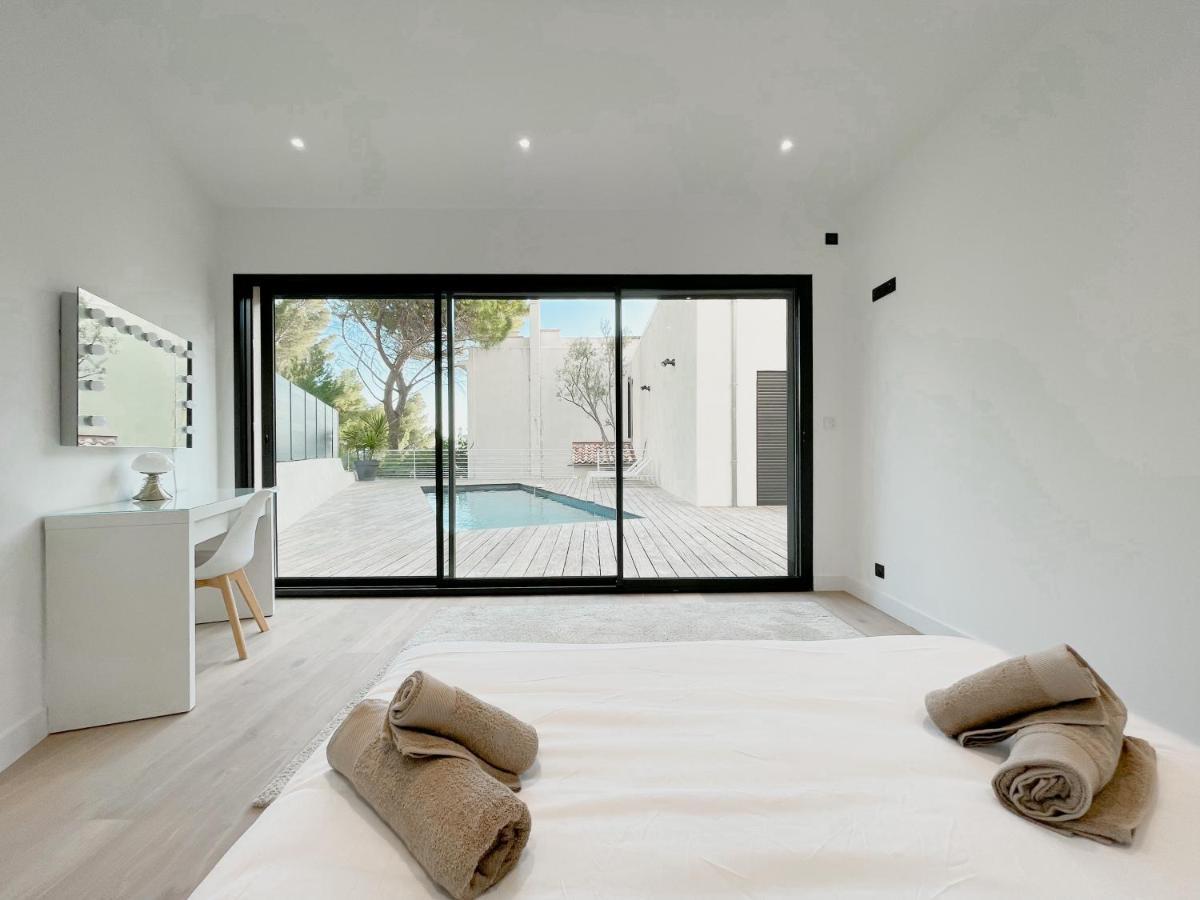 Villa Marine - 10 Pers - Centre Cassis - Piscine المظهر الخارجي الصورة